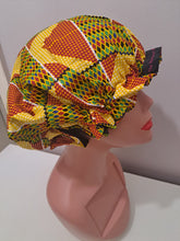 Load image into Gallery viewer, Satin Lined Hair Bonnet for Natural Hair
