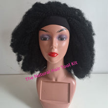 Load image into Gallery viewer, Head Band Natural Hair Wig Kinky Curly Afro Wig