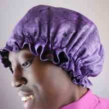 Load image into Gallery viewer, Satin Lined Hair Bonnet for Natural Hair