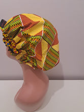 Load image into Gallery viewer, Satin Lined Hair Bonnet for Natural Hair
