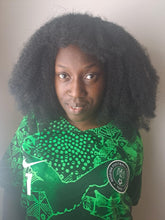 Load image into Gallery viewer, Natural Hair  Kinky Curly Afro Wig
