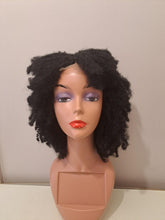 Load image into Gallery viewer, Natural Hair  Kinky Curly Afro Wigs
